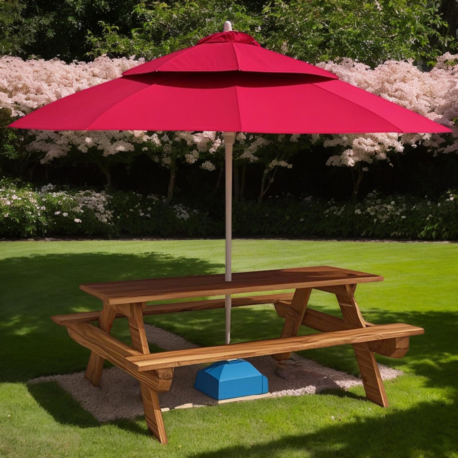 Amazon.co.jp: Wetsfgdg ピクニックテーブル 屋外テーブルガーデン